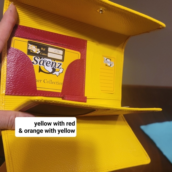 Sáenz256 napa. Orange with Blue & Yellow with Red #saenz - Picture 2 of 9